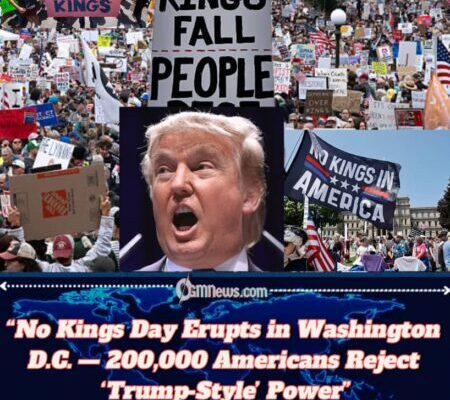 No Kings Day Draws Over 200,000 Protesters in Washington D.C. — Largest Protest During Trump Era