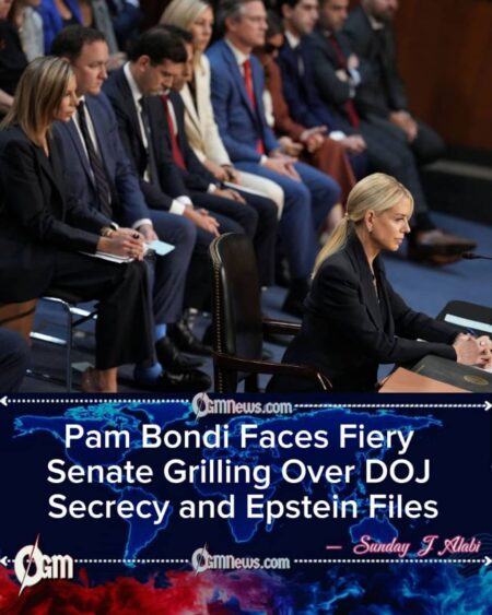 Attorney General Pam Bondi Faces Intense Scrutiny Over DOJ Oversight, Epstein Files at Heated Senate Hearing
