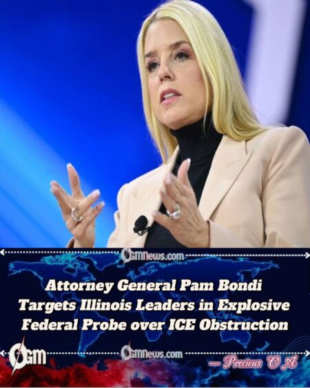 Attorney General Pam Bondi Sparks National Debate with Federal Investigation into Illinois’ Defiance of Immigration Laws