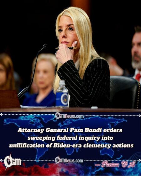 Attorney General Pam Bondi declares constitutional emergency as DOJ launches probe into Biden’s autopen pardons