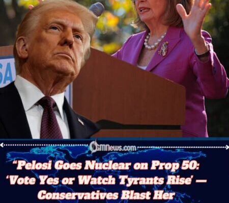 “Democracy or Dynasty? Nancy Pelosi Warns of ‘American Kings’ if Prop 50 Fails — Opponents Call It Pure Panic Politics”