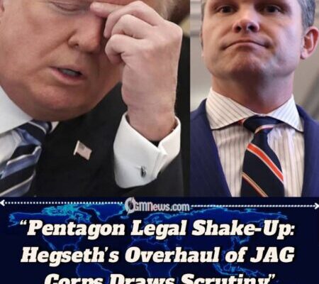 Pete Hegseth’s Legal Shake-Up at the Pentagon: Questions Raised Over Motive and Consequences