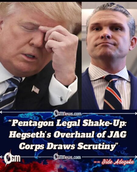 Pete Hegseth’s Legal Shake-Up at the Pentagon: Questions Raised Over Motive and Consequences