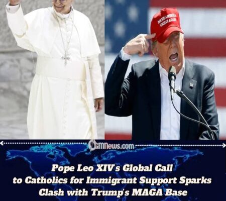 Trump’s Policies Under Fire as Pope Leo XIV Mobilizes Catholics for Migrant Aid