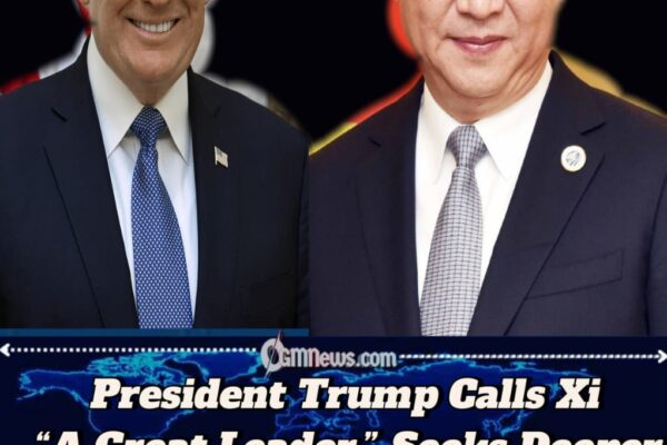 President Trump Calls Xi “A Great Leader,” Seeks Deeper Partnership with China