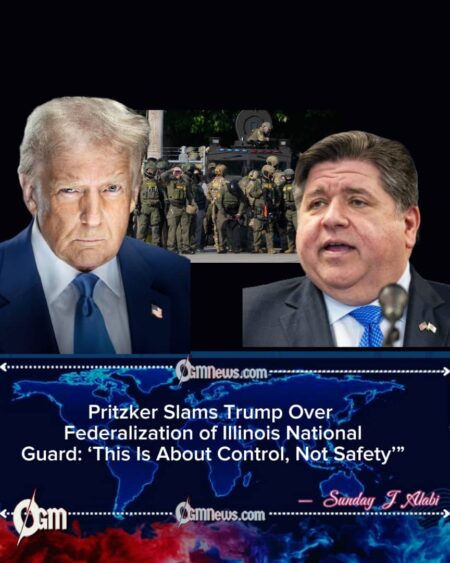 Pritzker Condemns Trump Administration’s Move to Federalize 300 Illinois National Guard Members