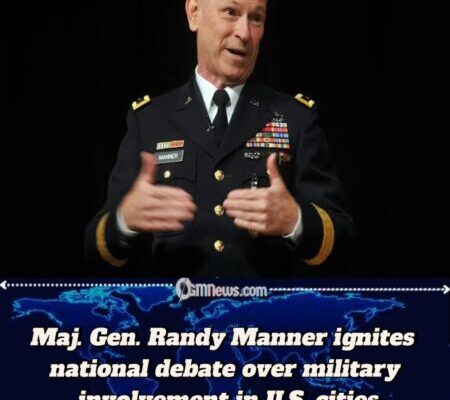 Maj. Gen. Randy Manner says federal deployment of troops is weakening U.S. security
