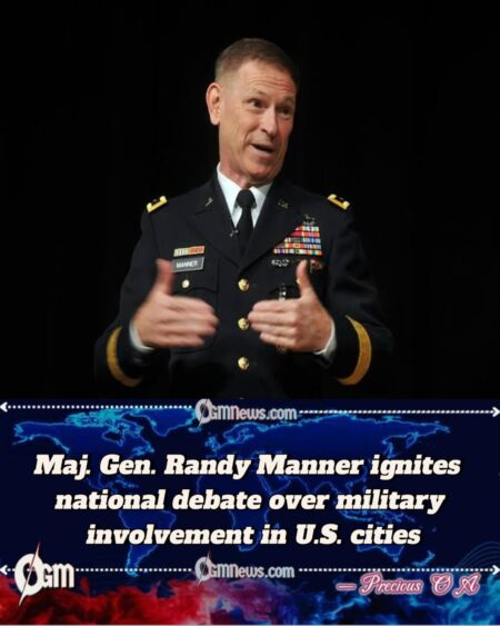 Maj. Gen. Randy Manner says federal deployment of troops is weakening U.S. security