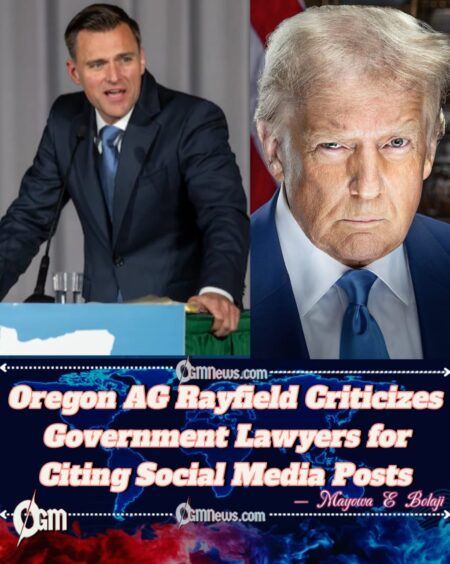 Oregon AG Rayfield Slams Use of Truth Social as Legal Evidence