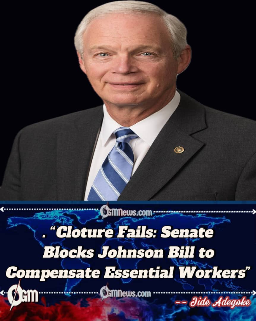 Cloture Fails: Senate Blocks Johnson Bill to Compensate Essential Workers”