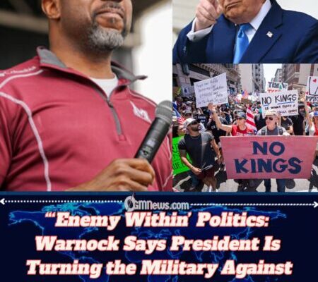 Senator Raphael Warnock: A President Who Calls His Own People the ‘Enemy Within’ Is a National Threat