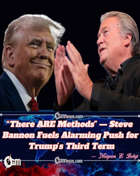 Steve Bannon Explodes: “Trump Will Take a Third Term — Get Used to It!”