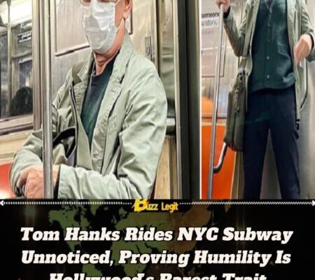Tom Hanks Wins Hearts Again After Going Incognito on the New York City Subway