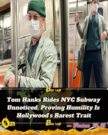 Tom Hanks Wins Hearts Again After Going Incognito on the New York City Subway