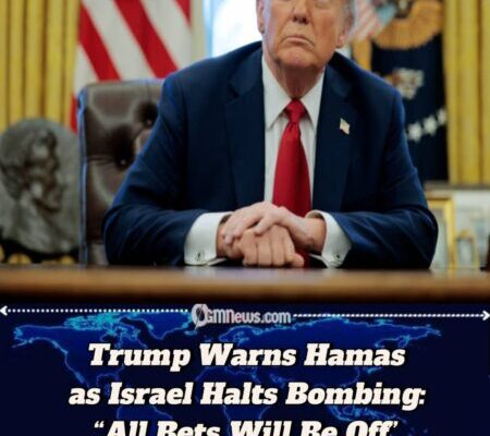 Trump Signals High Stakes Amid Israel’s Pause in Bombing Campaign