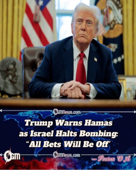 Trump Signals High Stakes Amid Israel’s Pause in Bombing Campaign