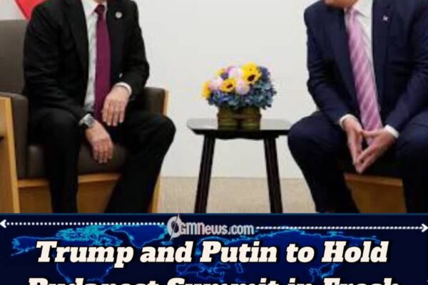 Trump, Putin to Meet in Budapest for Peace Talks on Russia-Ukraine War