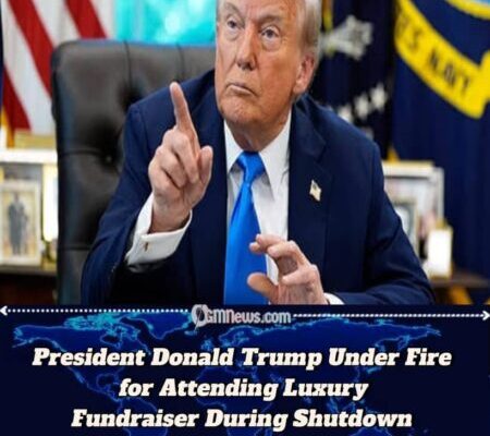President Donald Trump Heads to $1M Fundraiser as Federal Workers Go Unpaid