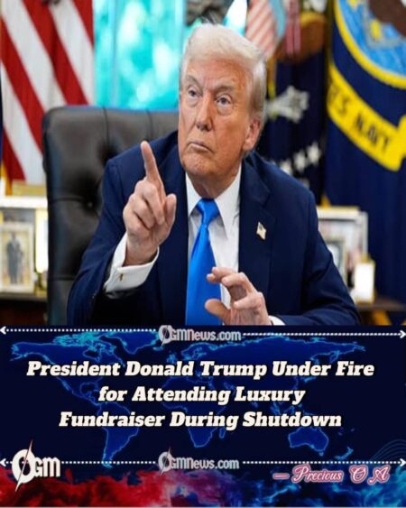 President Donald Trump Heads to $1M Fundraiser as Federal Workers Go Unpaid