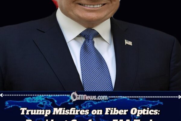 Trump Embarrasses Himself by Not Understanding Fiber Optic Cables