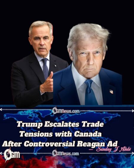 Trump Slaps 10% Tariff Hike on Canada After ‘Fraudulent’ Reagan Ad Airs During World Series