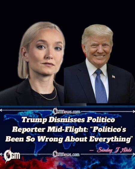 Trump Clashes with Politico Reporter Aboard Air Force One Amid China Tariff Questions