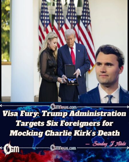 Trump Administration Revokes Visas of Six Foreign Nationals Over Posts Mocking Charlie Kirk’s Assassination