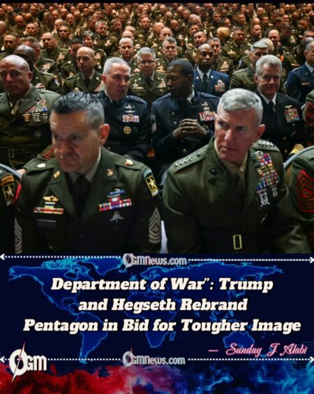 Trump, Hegseth Rally Troops at Rare Meeting, Rail Against “Woke” Standards