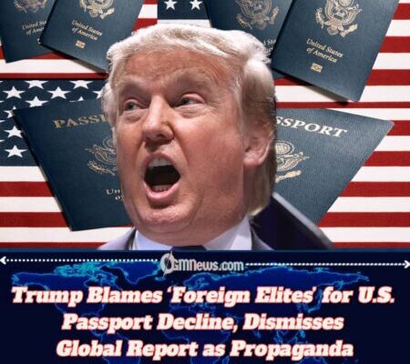 President Donald Trump Fires Back: “Globalists Rigged Passport Rankings to Undermine America