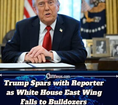 Trump Defends East Wing Demolition, Rebukes Reporter in Heated Exchange Over White House Ballroom Plans