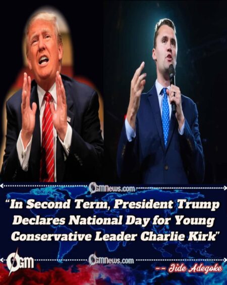 In Second Term, President Trump Declares National Day for Young Conservative Leader Charlie Kirk