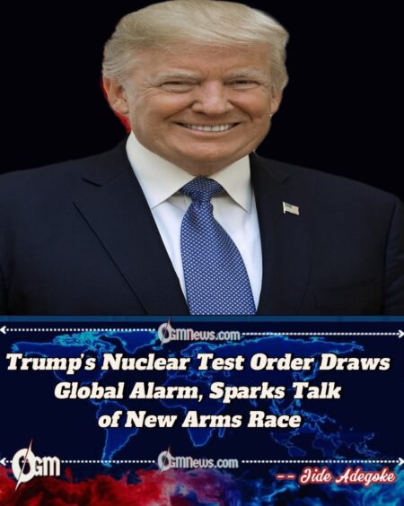 President Trump Defends Nuclear Test Resumption: “We Have More Nuclear Weapons Than Anybody”