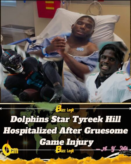 Tyreek Hill Dislocates Knee in Dolphins’ Clash with Jets, Surgery Looms