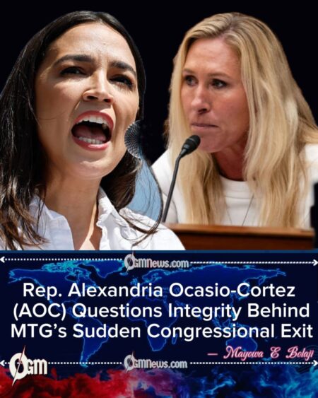 Rep. Alexandria Ocasio-Cortez (AOC) Accuses Greene of Strategically Timed Exit for Pension Gain