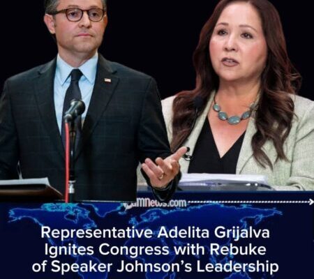 Representative Adelita Grijalva Denounces Speaker Mike Johnson’s “Abuse of Power” in Fiery Address