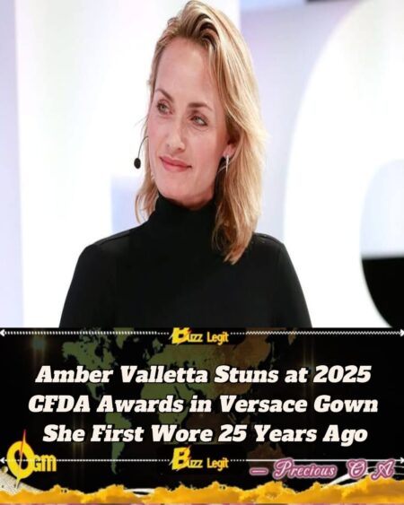 Amber Valletta Brings Back Iconic Versace Gown at CFDA Awards, Blending Past and Present in Dazzling Fashion Moment