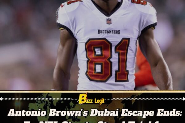 Federal Agents Escort Antonio Brown Back to America to Face Attempted Murder Trial