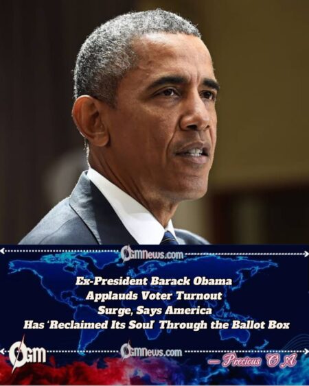 Ex-President Barack Obama Declares the Blue Wave a Moral Victory: “This Is Who We Are—A Nation That Chooses Hope Over Fear”