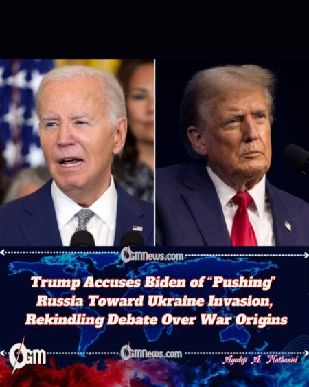 Trump Claims Biden Helped Set Stage for Russia’s Ukraine Invasion