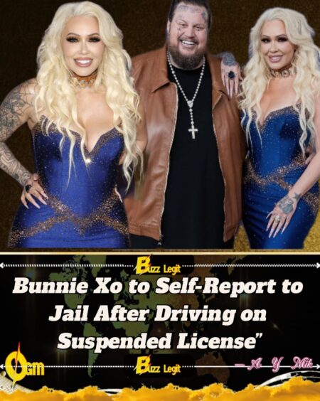 Bunnie Xo Says She Must “Book Herself In” After Driving With Suspended License
