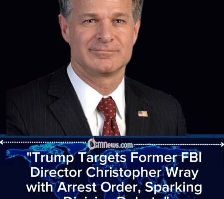 Donald Trump Orders Arrest of Former FBI Director Christopher Wray, Directs Pam Bondi to Take Action