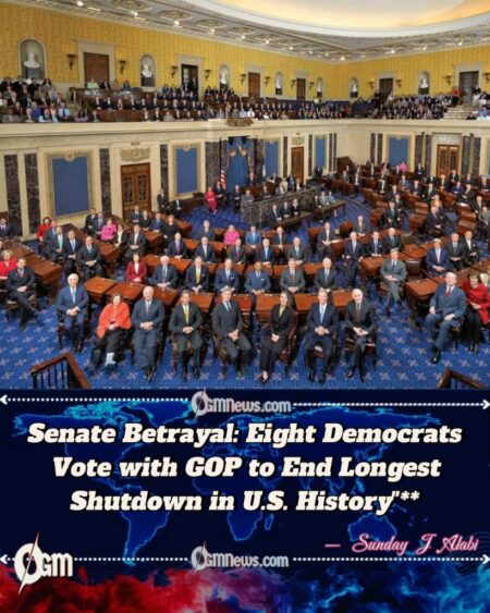 Democrats Divided as Senate Votes to End Historic 40-Day Government Shutdown