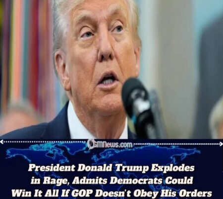 President Donald Trump Admits Fear of Democratic Sweep, Urges Republicans to “Cave Now or Lose Forever”