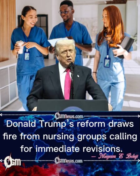 Donald Trump Redefines Graduate Nursing Degrees in Major Federal Loan Overhaul