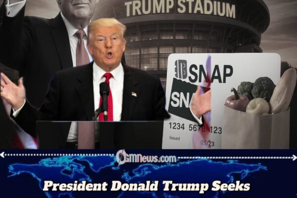 President Donald Trump Pushes for Billion-Dollar Washington Commanders Stadium Naming Rights Amid SNAP Crisis