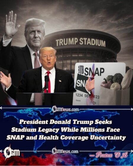 President Donald Trump Pushes for Billion-Dollar Washington Commanders Stadium Naming Rights Amid SNAP Crisis