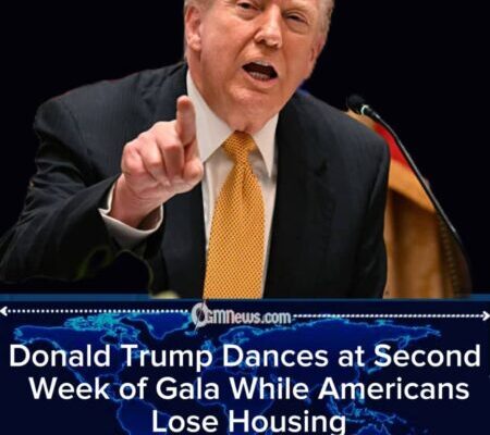 Donald Trump Parties in Luxury While Federal Workers Line Up at Food Banks
