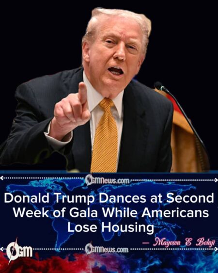 Donald Trump Parties in Luxury While Federal Workers Line Up at Food Banks