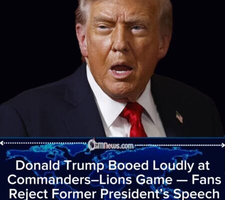 Donald Trump Faces Massive Backlash at Commanders–Lions Match — Booed Off the Field