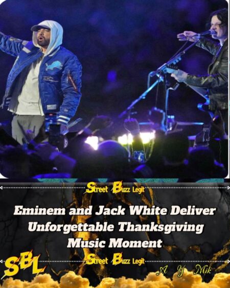 Detroit Pride on Display as Eminem Joins Jack White at Lions Game